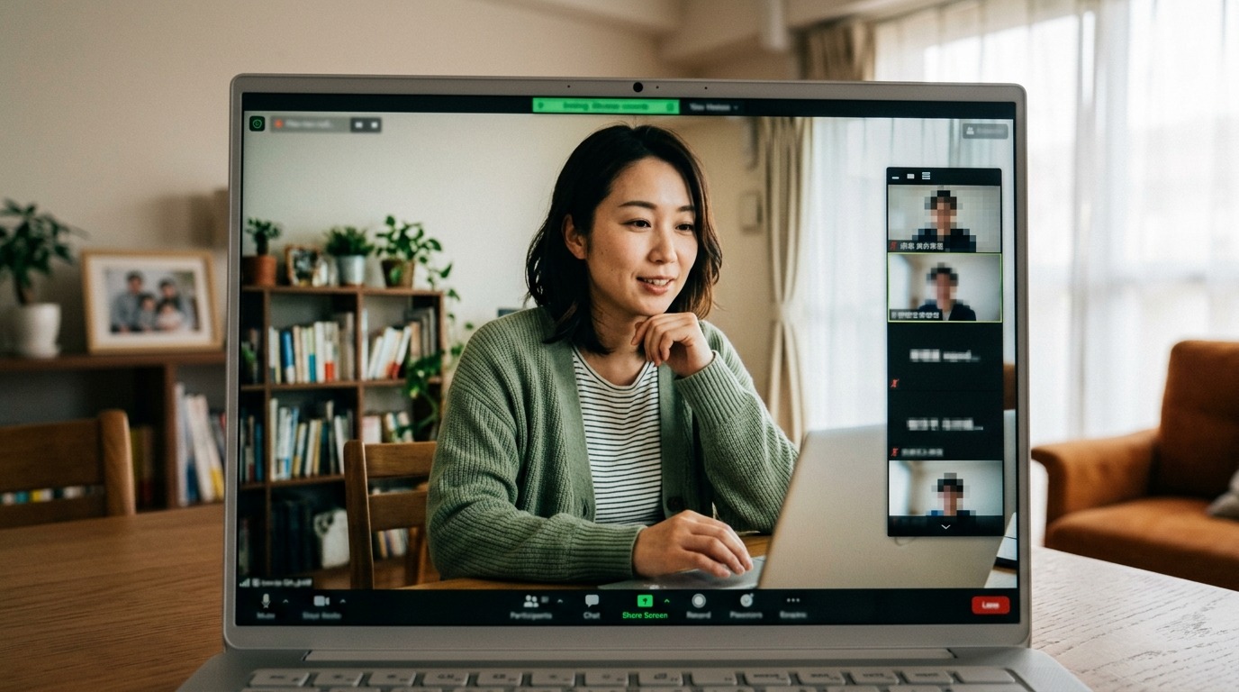 自分の事業の本質を付箋で書き出して整理する日本人の起業家